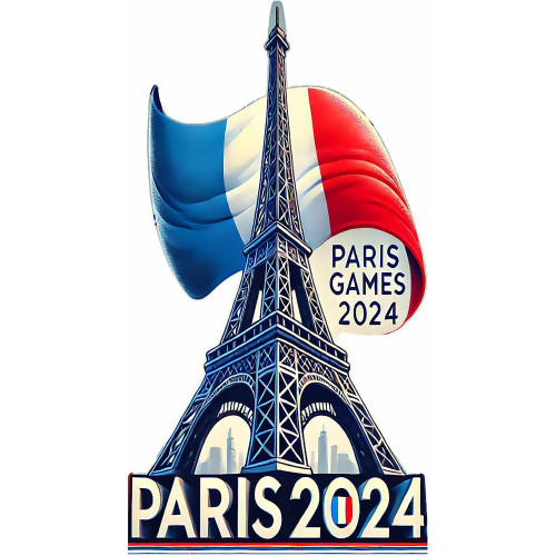 Paris Theme Party Decorations Set - Banner, Centerpiece, Eiffel Tower | Birthday, Baby Shower Supplies - View #2